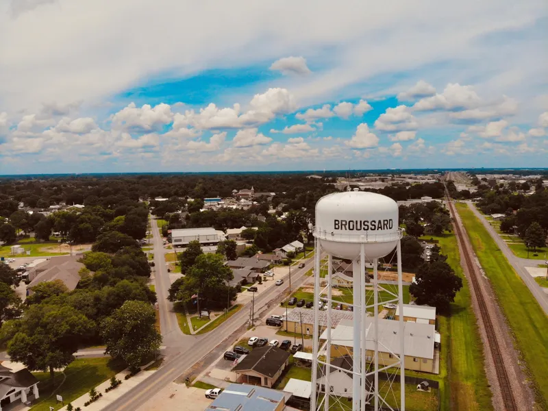 broussard louisiana water tower