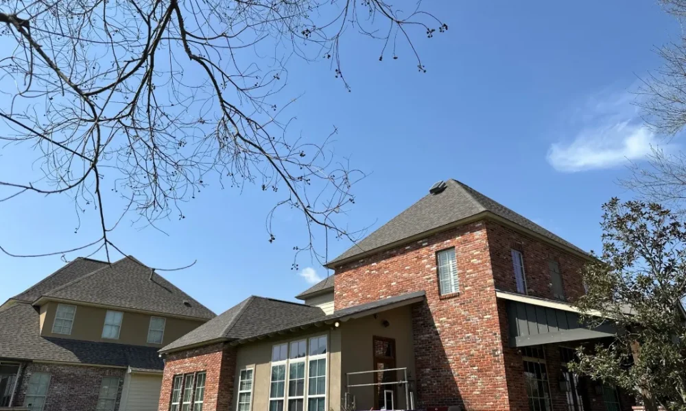 Architectural shingle roof replacement in Zachary, Louisiana by Roof Rescue