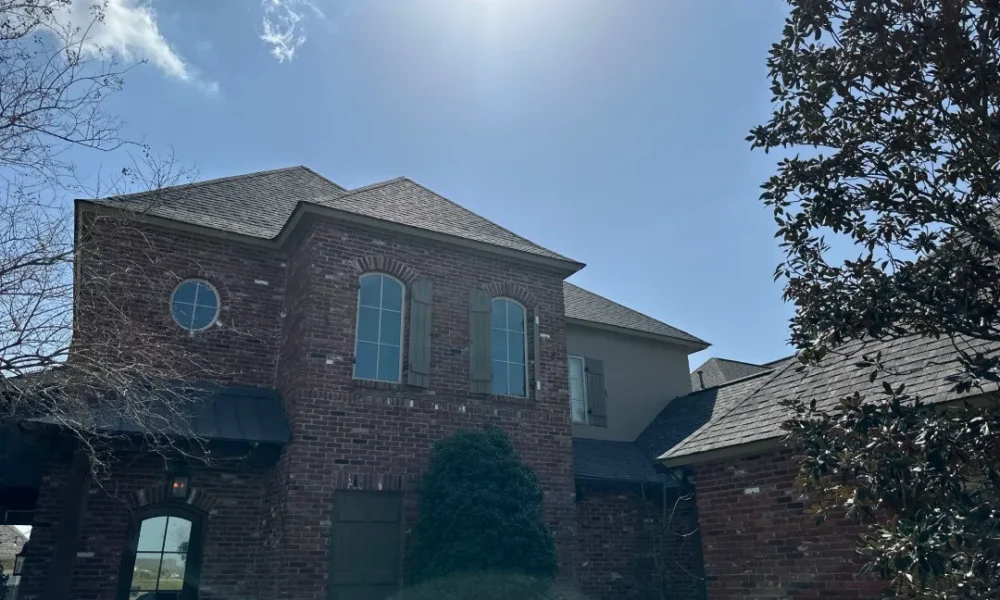 Architectural shingle roof replacement in Zachary, Louisiana by Roof Rescue