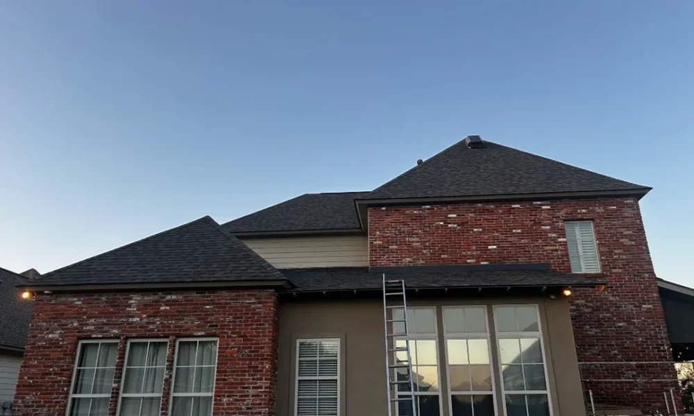 Architectural shingle roof replacement in Zachary, Louisiana by Roof Rescue