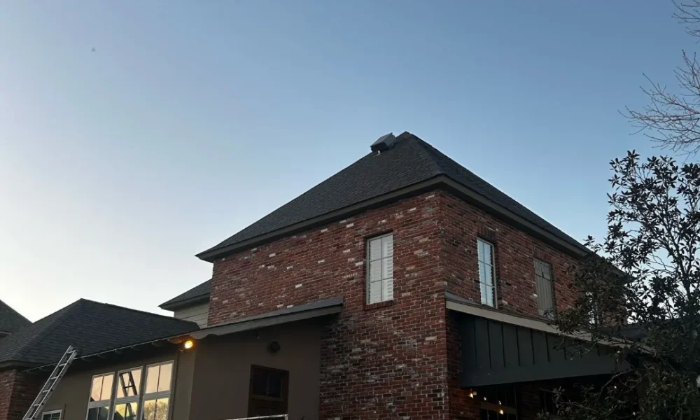 Architectural shingle roof replacement in Zachary, Louisiana by Roof Rescue