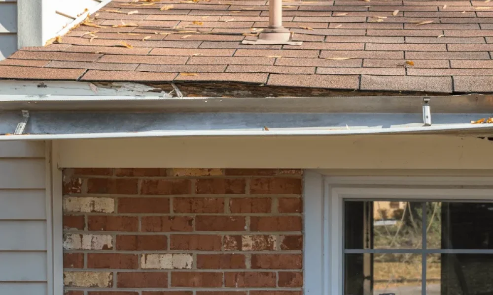 broken gutters in zachary la