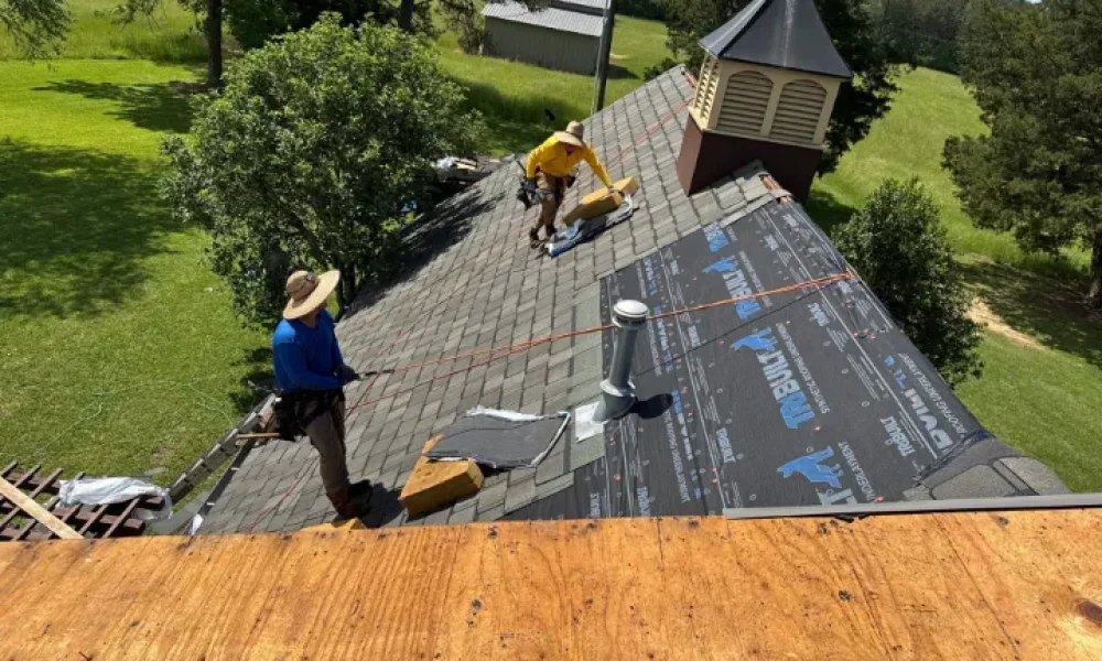 Grand Manor roof replacement in Wilson, Louisiana by Roof Rescue