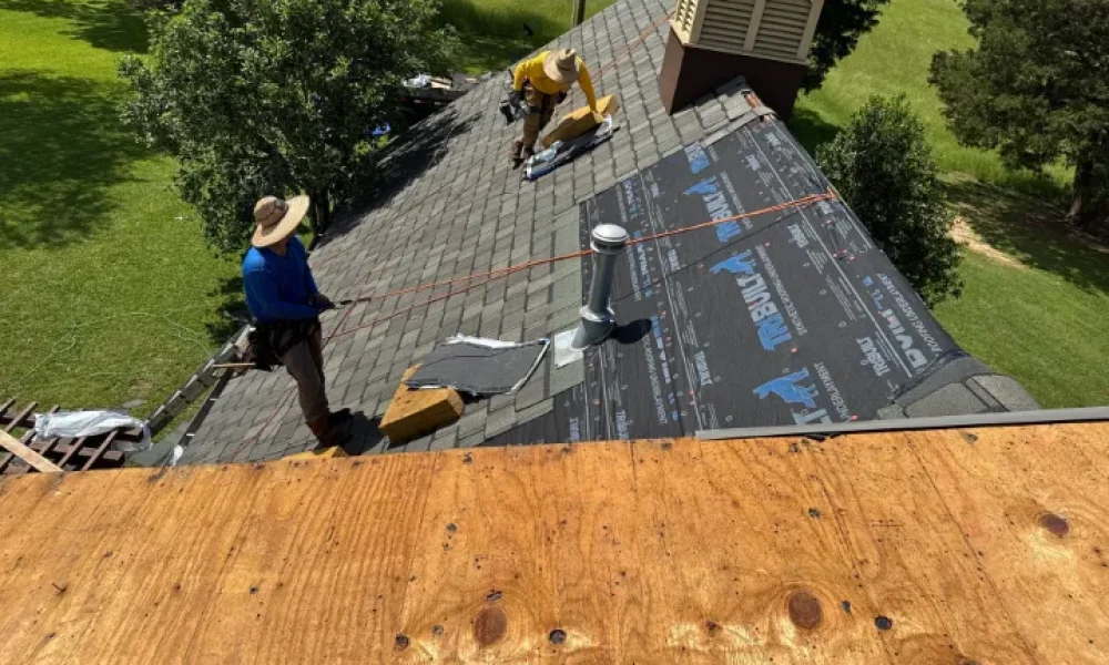 Grand Manor roof replacement in Wilson, Louisiana by Roof Rescue