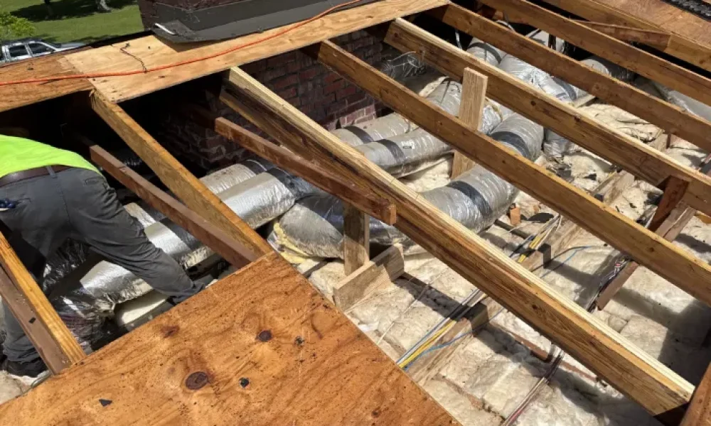Grand Manor roof replacement in Wilson, Louisiana by Roof Rescue