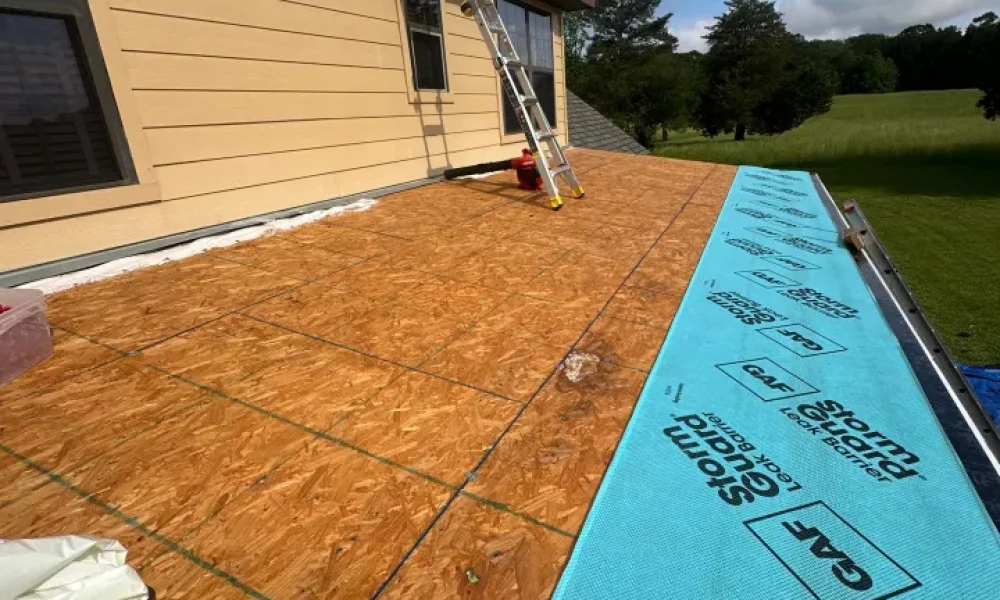 Grand Manor roof replacement in Wilson, Louisiana by Roof Rescue