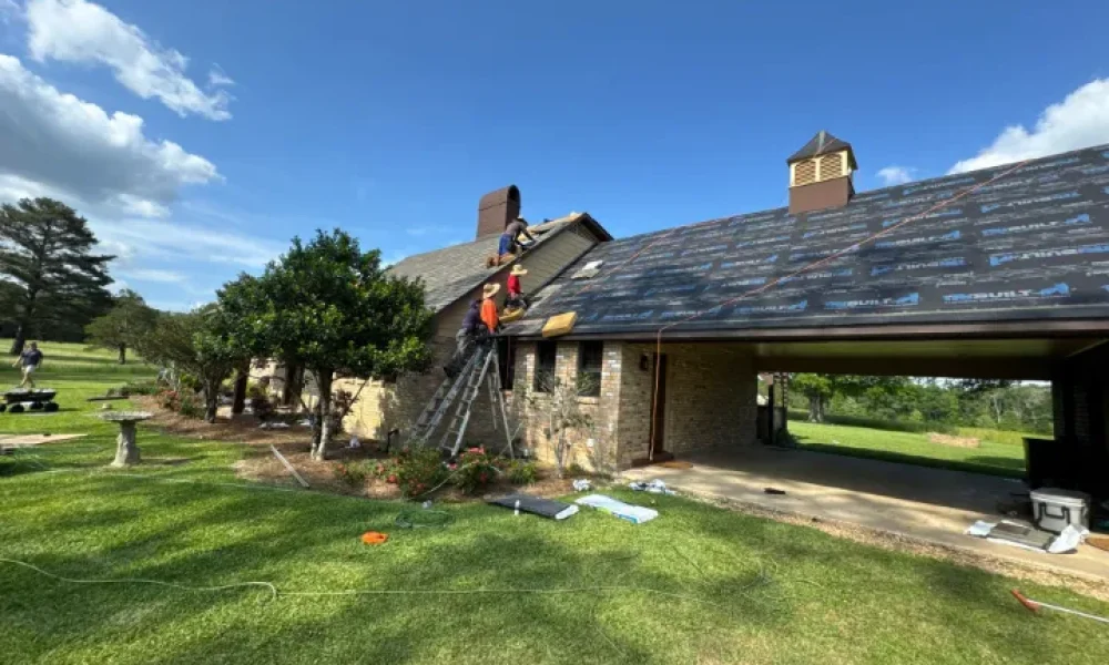 Grand Manor roof replacement in Wilson, Louisiana by Roof Rescue
