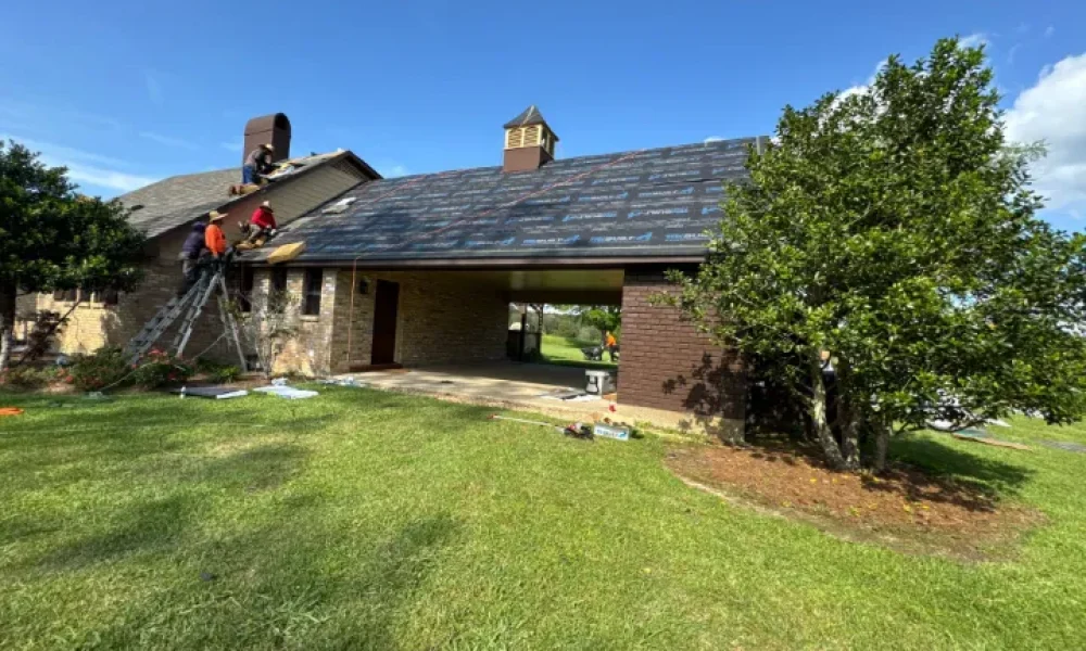 Grand Manor roof replacement in Wilson, Louisiana by Roof Rescue