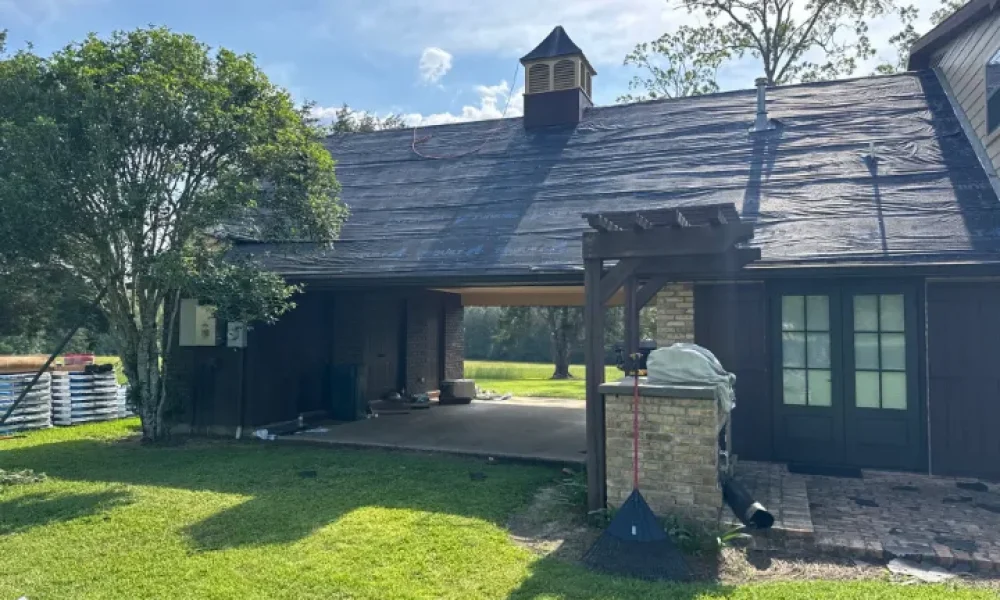 Grand Manor roof replacement in Wilson, Louisiana by Roof Rescue