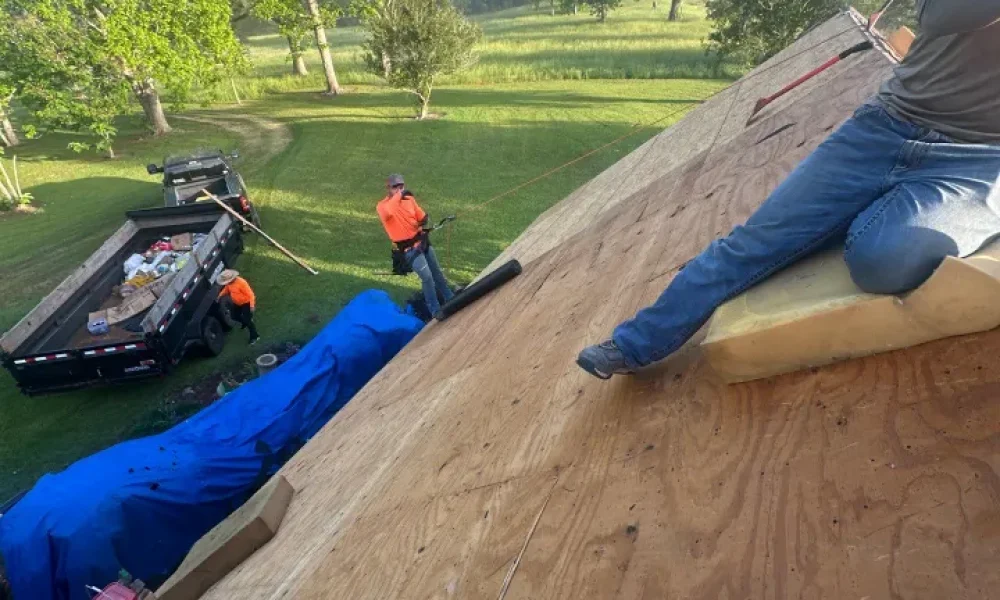 Grand Manor roof replacement in Wilson, Louisiana by Roof Rescue