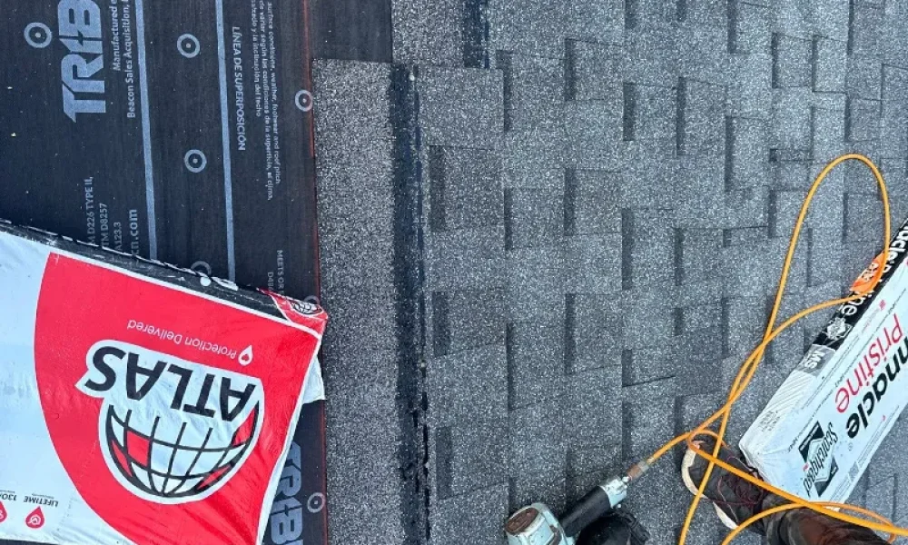 roofing project by roof rescue 25